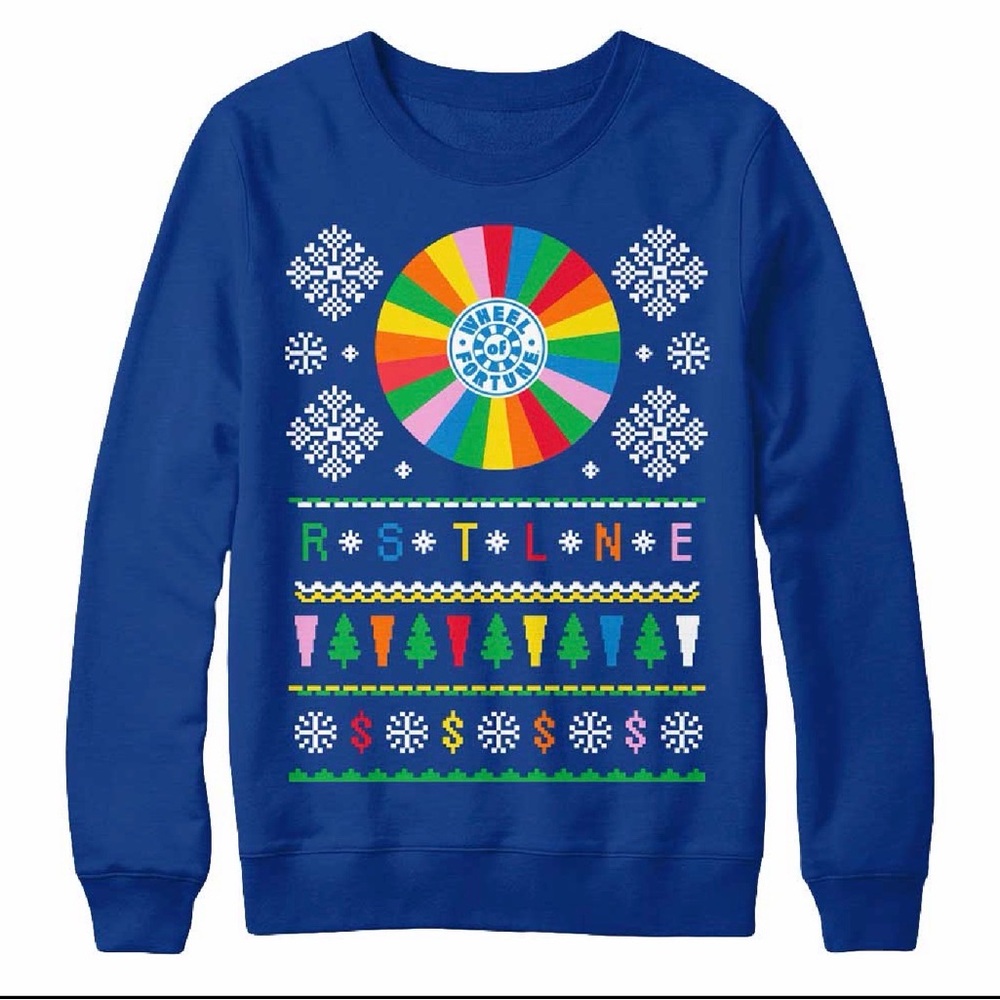 Wheel of Fortune Holiday RSTLNE Crewneck